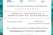 Per un futuro sostenibile: identità, sostenibilità e innovazione nel Mediterraneo