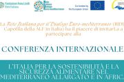 L’Italia per la Sostenibilità e la Sicurezza Alimentare nel Mediterraneo Allargato e in Africa